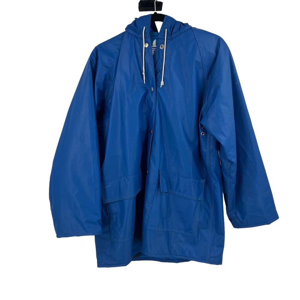 Thermal-Slicks by Essex Vintage Quilted Fowl‎ Weather Protectors Rain Coat Large